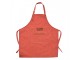 Oranžová kuchyňská zástěra - 78*70 cm Clayre & Eef