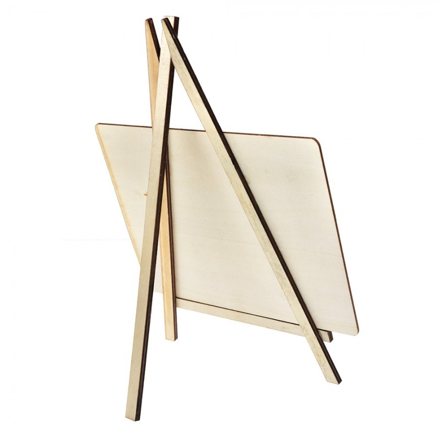 Malá dřevěná tabulka na stojanu - 20*1*15 cm Clayre & Eef Malá dřevěná tabulka na stojanu - 20*1*15 cm Clayre & Eef