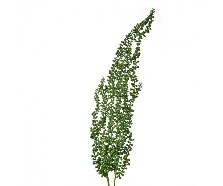 Zelená umělá převislá rostlina starcek - 74 cm Clayre & Eef