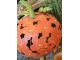 Oranžová kovová dekorace dýně Pumpkin s Led světýlky - 34*38 cm Clayre & Eef