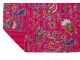 Růžový bavlněný pléd s prošíváním Beach Plaid - 180*130 cm J-Line by Jolipa