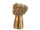 Zlatý antik květináč hlava ženy NebuFlower - 18*16*27 cm J-Line by Jolipa