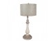Béžová kovová vintage stolní lampa Lucienne - Ø 33x75 cm Clayre & Eef