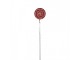 Bílo-červený vánoční zápich lízátka Lollipop - 6*2*40 cm Clayre & Eef