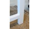 Bílý dřevěný konzolový stůl Service Marseille - 150*40*85 cm Chic Antique