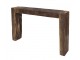 Hnědý dřevěný konzolový stůl Grimaud Unit - 150*40*85 cm Chic Antique
