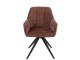Hnědá jídelní židle Louna - 56*58*85 cm J-Line by Jolipa