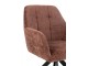 Hnědá jídelní židle Louna - 56*58*85 cm J-Line by Jolipa