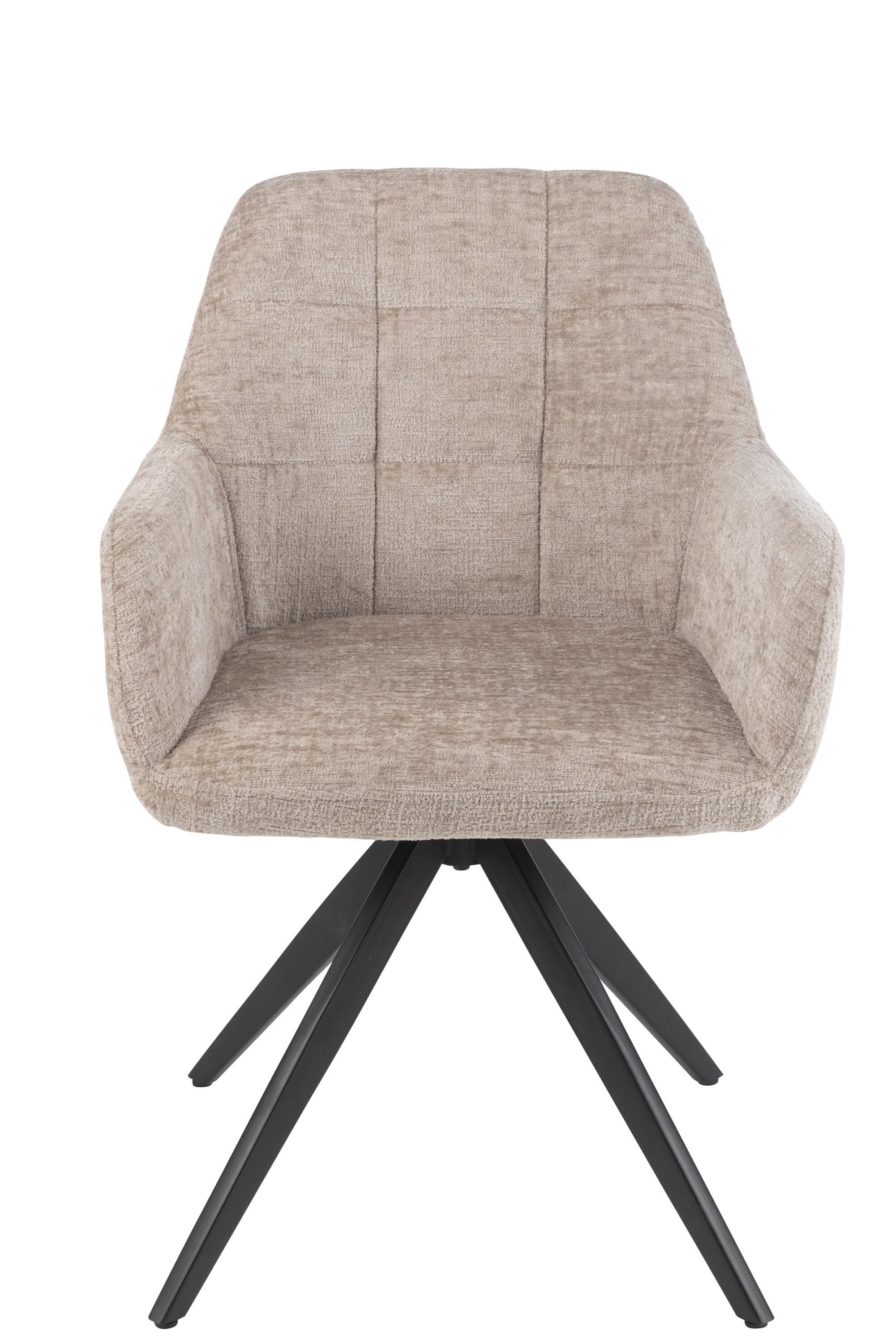Světle šedá jídelní židle Louna - 56*58*85 cm J-Line by Jolipa Světle šedá jídelní židle Louna - 56*58*85 cm J-Line by Jolipa