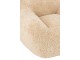 Béžové plyšové křeslo Cuttie - 98*99*75 cm J-Line by Jolipa