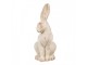 Béžová antik dekorační figurka králík Rabbit - 19*15*35 cm Clayre & Eef