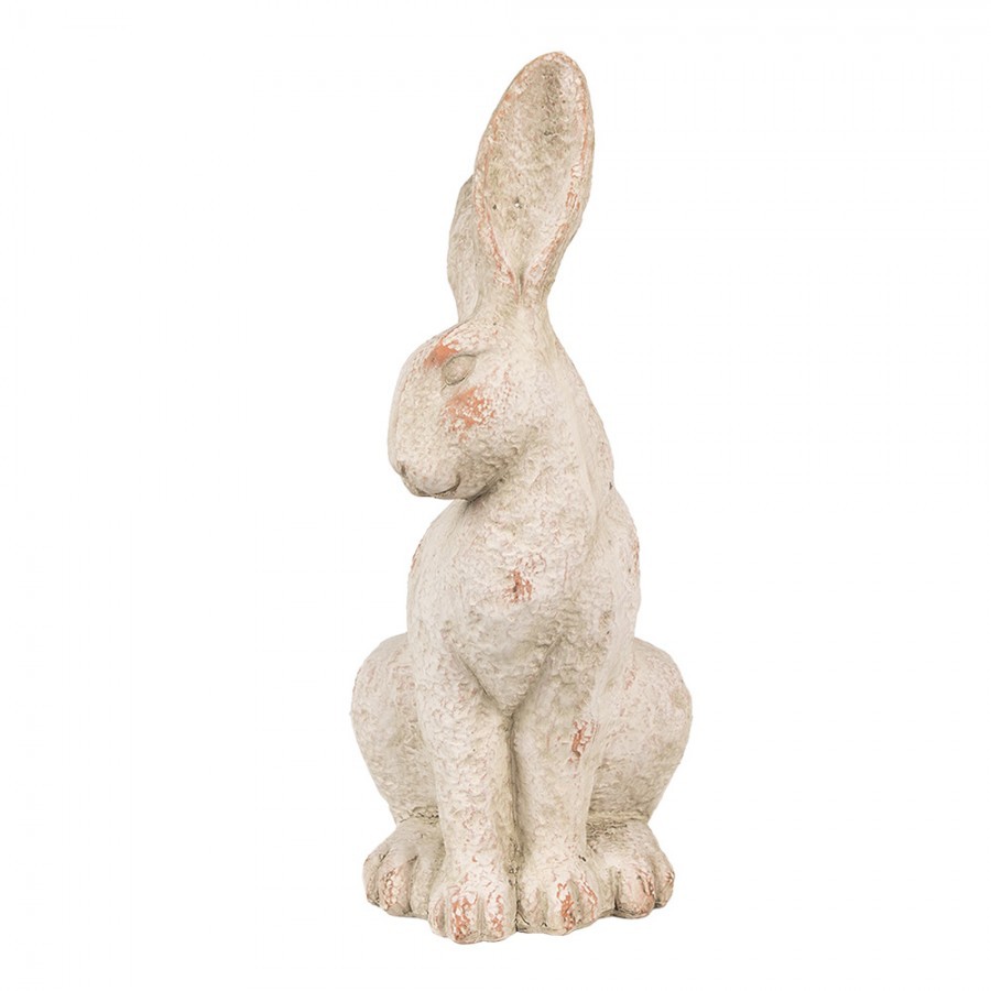 Béžová antik dekorační figurka králík Rabbit - 19*15*35 cm Clayre & Eef Béžová antik dekorační figurka králík Rabbit - 19*15*35 cm Clayre & Eef