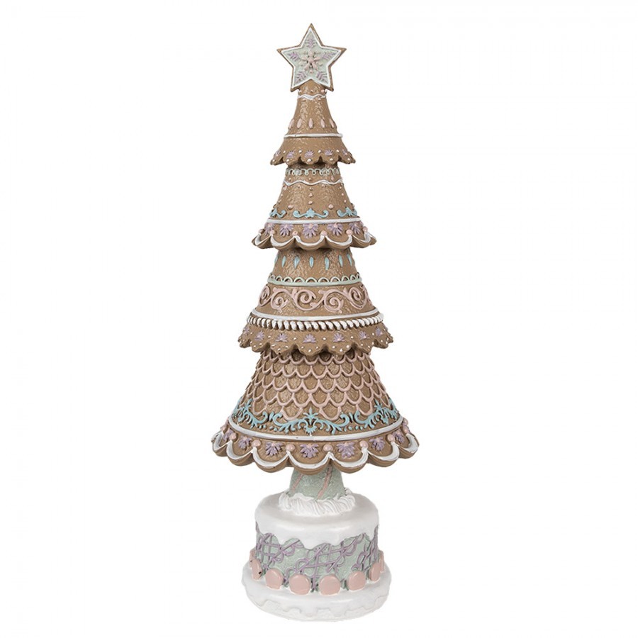 Dekorace vánoční perníkový stromek Gingerbread Tree - Ø 16*42 cm