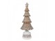 Dekorace vánoční perníkový stromek Gingerbread Tree - Ø 16*42 cm Clayre & Eef