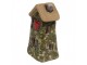 Dekorace zelený keramický domeček - 5*5*10 cm Clayre & Eef