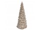 Béžová dekorace vánoční stromek Christmas Tree - Ø 13*30 cm Clayre & Eef