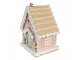 Barevná perníková chaloupka Gingerbread House - 20*16*25 cm Clayre & Eef