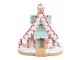 Barevná perníková chaloupka Gingerbread House - 16*13*15 cm Clayre & Eef
