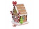 Háček na punčochu perníková chaloupka Gingerbread House - 13*11*18 cm Clayre & Eef