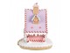 Barevná perníková chaloupka Gingerbread House - 16*13*15 cm Clayre & Eef