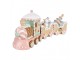 Barevný vánoční perníkový vláček Gingerbread Train - 45*12*19 cm Clayre & Eef