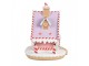 Barevná perníková chaloupka Gingerbread House - 16*13*15 cm Clayre & Eef