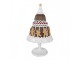 Dekorace dort s perníčky na podnosu na noze Gingerbread Cake - Ø 29*52 cm Clayre & Eef