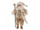 Vánoční dekorace taťka Santa Claus ve zdobeném obleku - 16*10*27 cm Clayre & Eef