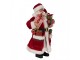 Vánoční dekorace Santa Claus v kožichu s dárky - 16*10*27 cm Clayre & Eef
