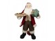 Vánoční dekorace socha Santa Claus s podnosem a dárkem - 56*50*91 cm Clayre & Eef