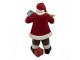 Vánoční dekorace socha Santa Claus s podnosem a dárkem - 56*50*91 cm Clayre & Eef