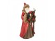 Veliká vánoční dekorace Santa Claus v plášti - 65*49*122 cm Clayre & Eef