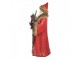 Veliká vánoční dekorace Santa Claus v plášti - 65*49*122 cm Clayre & Eef