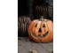 Oranžová dekorace dýně Halloween - 36*33*32 cm Clayre & Eef