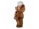 Vánoční dekorace stojící plyšový medvěd v oblečku Teddy Bear - 22*16*43 cm Clayre & Eef