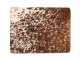 Hnědo bílé obdélníkové prostírání z hovězí kůže - 30*40*1cm Mars & More 