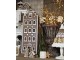 Hnědá kovová svítící perníková chaloupka Gingerbread House - 31*16*75 cm / 3*AA Clayre & Eef