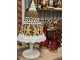 Dekorace dort s perníčky na podnosu na noze Gingerbread Cake - Ø 29*52 cm Clayre & Eef