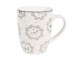 Porcelánový hrnek s pejsky Lovely Grey Dogs - 12*8*10 cm / 325 ml Clayre & Eef