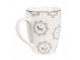 Porcelánový hrnek s pejsky Lovely Grey Dogs - 12*8*10 cm / 325 ml Clayre & Eef