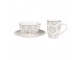 Porcelánová miska s pejsky Lovely Grey Dogs - Ø 14*7 cm / 500 ml Clayre & Eef