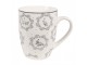 Porcelánový hrnek s kočičkami Lovely Grey Cats - 12*8*10 cm / 325 ml Clayre & Eef