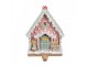 Háček na punčochu perníková chaloupka Gingerbread House - 13*10*18 cm Clayre & Eef