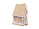 Háček na punčochu perníková chaloupka Gingerbread House - 13*10*18 cm Clayre & Eef