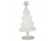Pastelově růžová dekorace vánoční stromek Christmas Tree - 12*9*25 cm Clayre & Eef