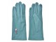Tyrkysové rukavice s barevnými knoflíčky - 9*23*1 cm Clayre & Eef