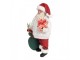 Vánoční dekorace taťka Santa Claus ve svetříku s dárky - 18*13*27 cm Clayre & Eef
