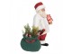 Vánoční dekorace taťka Santa Claus ve svetříku s dárky - 18*13*27 cm Clayre & Eef