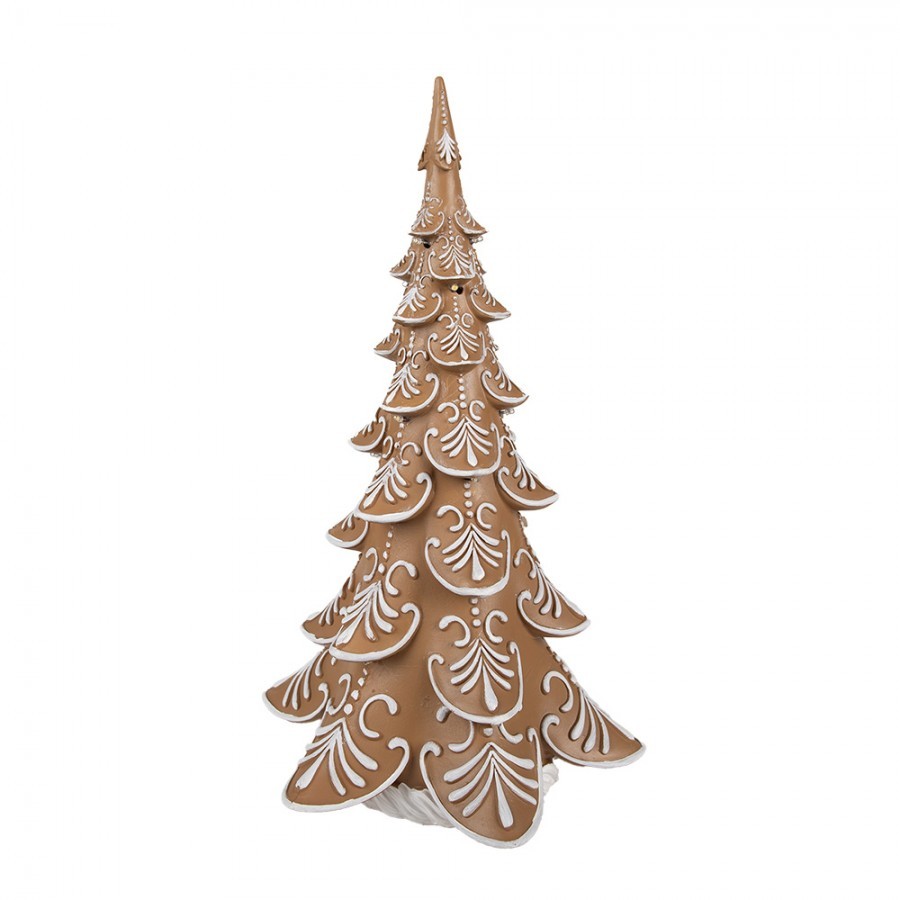 Vánoční perníkový stromek s Led světýlky Gingerbread Tree - 26*23*42 cm