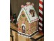 Hnědá zdobená perníková chaloupka Gingerbread House - 28*28*51 cm Clayre & Eef